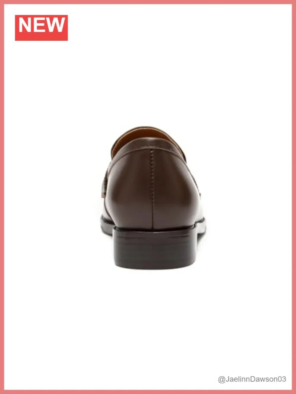 Classic Leather Penny Loafer - Slip Resistant Low Heel Women's Dress Shoe